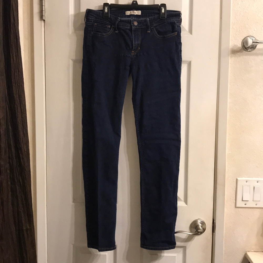 Dark Wash Holister Denim Panta